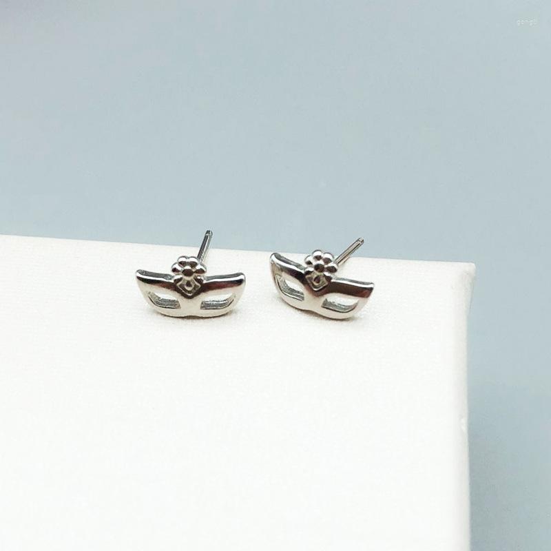 Stud Earrings 925 Sterling Silver Prevent Allergy Mask Brincos For Women Wedding Jewelry Accessories
Stud Earrings 925 Sterling Silver Prevent Allergy Mask Brincos For Women Wedding Jewelry Accessories