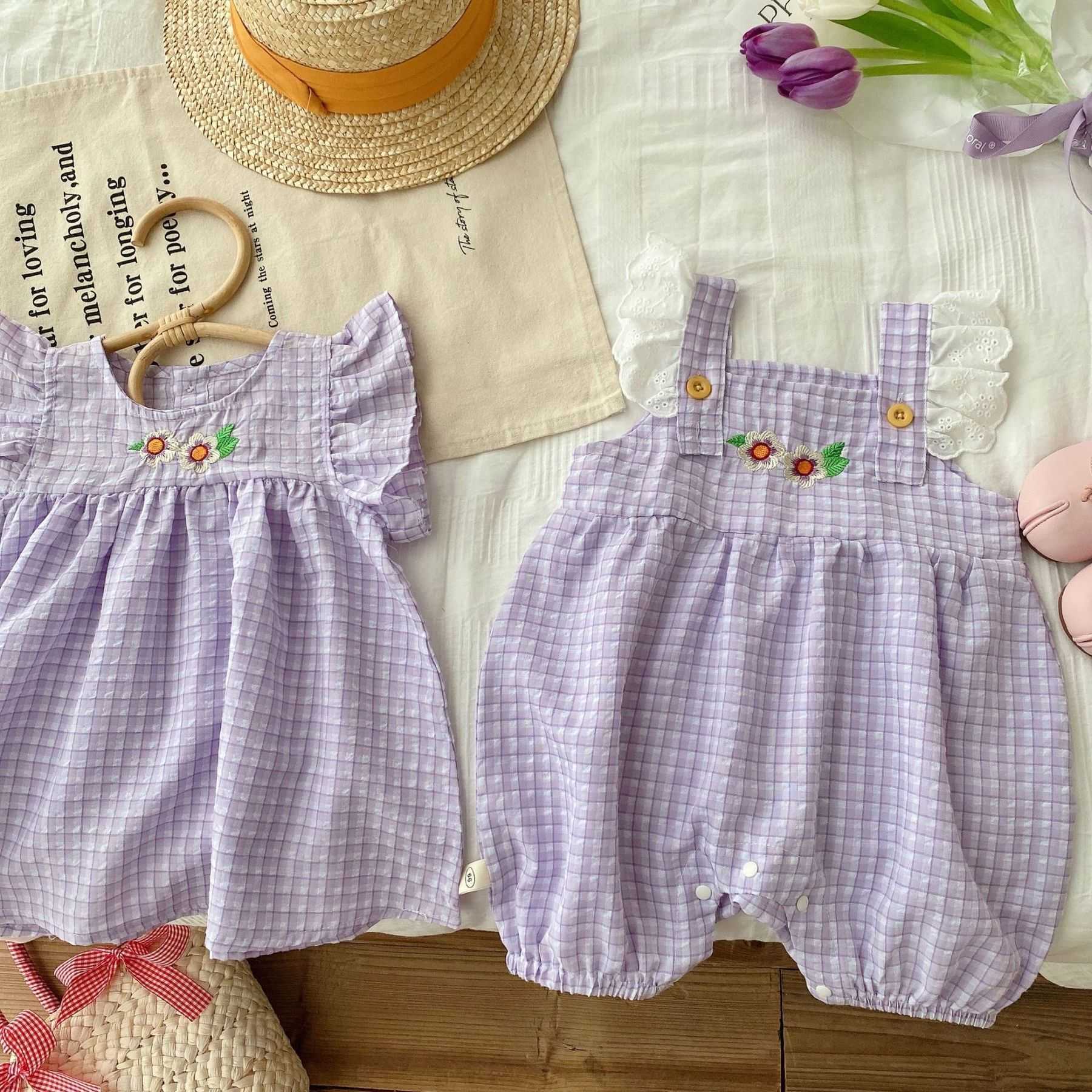 Girl's Dresses Girls Summer Sibling Smocked Dress Romper W0314, H3-21 h28-42 1434-5
Girl's Dresses Girls Summer Sibling Smocked Dress Romper W0314, H3-21 h28-42 1434-5