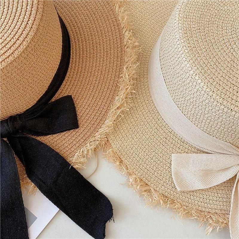 Wide Brim Hats Summer Straw Hat Bowknot Ribbon Tassels Flat Top Vacation Travel Beach Woven, Beige
Wide Brim Hats Summer Straw Hat Bowknot Ribbon Tassels Flat Top Vacation Travel Beach Woven, Beige