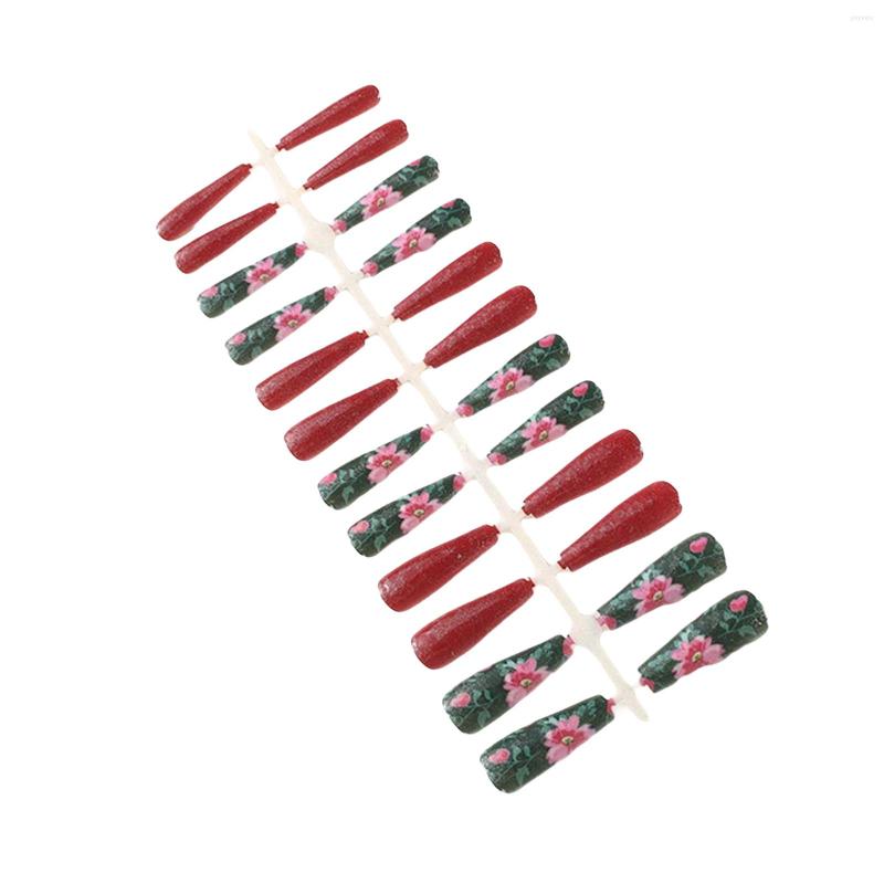 False Nails 24pcs Treandy Artificial Fake Nail Pieces Unique Trendy Pattern For Professional Salon, Chocolate
False Nails 24pcs Treandy Artificial Fake Nail Pieces Unique Trendy Pattern For Professional Salon, Chocolate