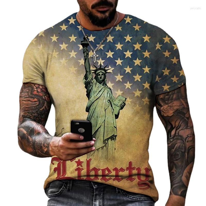 Men's T Shirts T-shirt Designed Wolf Mosaic Totem Pattern 3d Printing Statue Of Liberty Trend Retro Fashion Casual Oversized Top Short, Flag-72401
Men's T Shirts T-shirt Designed Wolf Mosaic Totem Pattern 3d Printing Statue Of Liberty Trend Retro Fashion Casual Oversized Top Short, Flag-72401