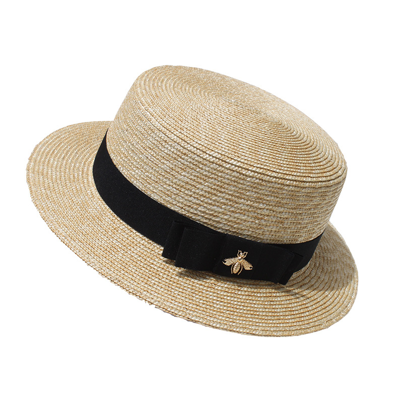 Wholesale Wide Brim Thin Hay Braid Flat Top Flat Brim Straw Hat Women's Sun-Proof Style Natural Grass Top Hat Fashion, Aspic
Wholesale Wide Brim Thin Hay Braid Flat Top Flat Brim Straw Hat Women's Sun-Proof Style Natural Grass Top Hat Fashion, Aspic
