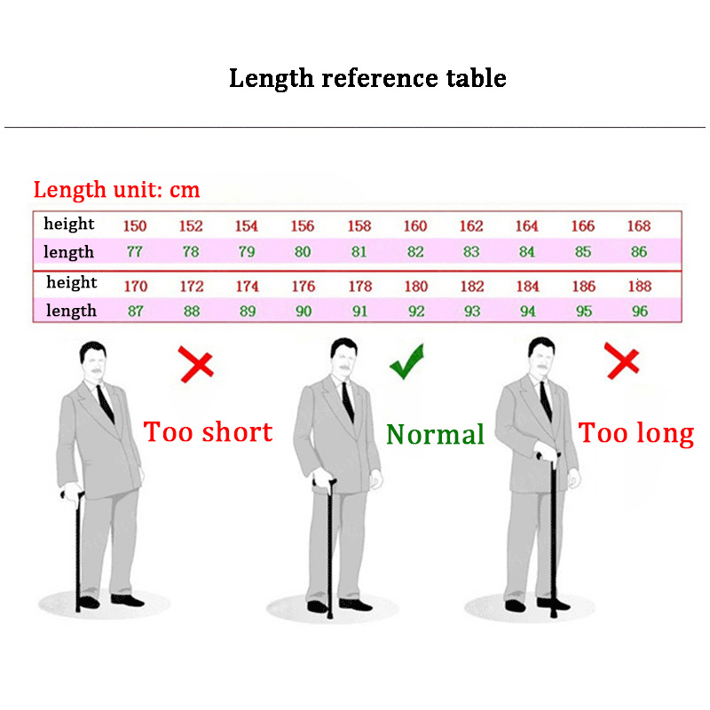 Trekking Poles Non-slip Walking Sticks For The Elderly Retractable Aluminum Alloy Multifunctional Cane With Led Light Old Men Crutch 230419 - view 7