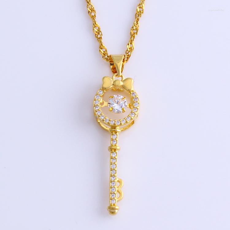 Pendant Necklaces Design Simple Golden Key Water Wave Chain Jewelry The Gift For Women
Pendant Necklaces Design Simple Golden Key Water Wave Chain Jewelry The Gift For Women