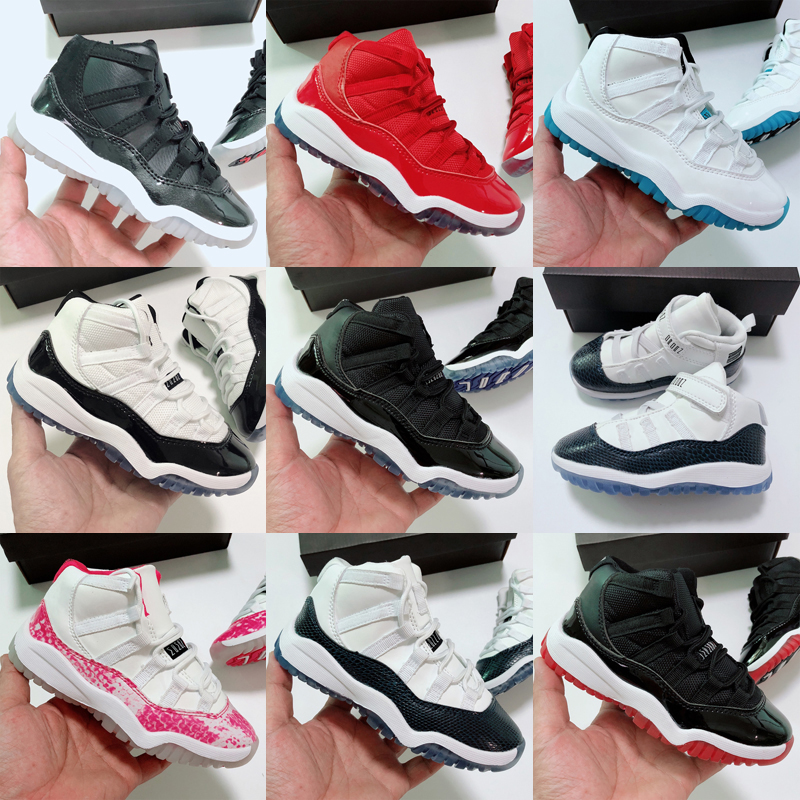 2022 Kids Shoes Cool Grey 11 XI Sneaker Concord Space Jam Metallic Silver Pink Snakeskin Bred Legend Blue 72-10 Children Boys Girls Sports Trainers Size 22-37, As photo 12
2022 Kids Shoes Cool Grey 11 XI Sneaker Concord Space Jam Metallic Silver Pink Snakeskin Bred Legend Blue 72-10 Children Boys Girls Sports Trainers Size 22-37, As photo 12