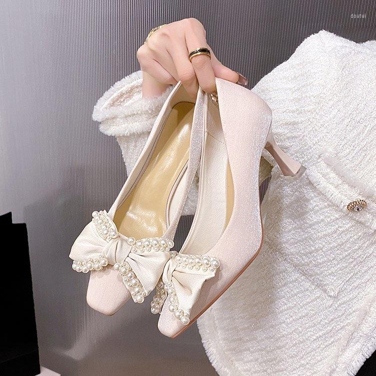 Dress Shoes High Heels Women's Stiletto 2023 Fashion Temperament Bow Rhinestone Pointed Wedding Bride Designers Party, Beige
Dress Shoes High Heels Women's Stiletto 2023 Fashion Temperament Bow Rhinestone Pointed Wedding Bride Designers Party, Beige