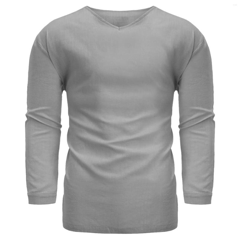Men's T Shirts Men Male Solid Color V-Neck Long Sleeve T-Shirts Top Polyester Breathable T-shirt Tops Holiday Beach Party Casual Men's, Khaki
Men's T Shirts Men Male Solid Color V-Neck Long Sleeve T-Shirts Top Polyester Breathable T-shirt Tops Holiday Beach Party Casual Men's, Khaki