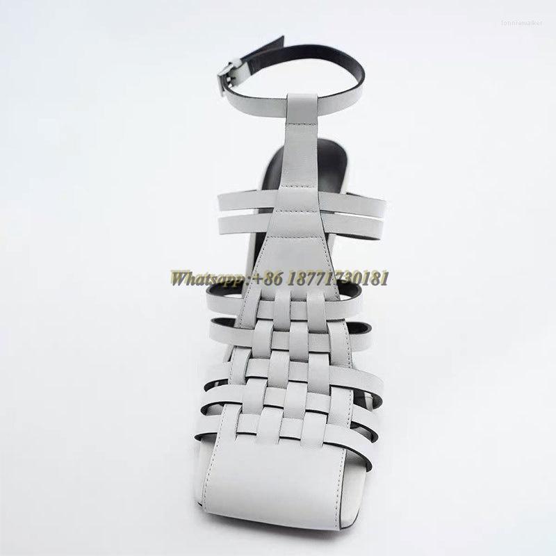 Sandals Black White Square Toe Slingback Buckle Stiletto 2023 Summer High-heeled Plus Size Women's Shoes Gift For Ladies
Sandals Black White Square Toe Slingback Buckle Stiletto 2023 Summer High-heeled Plus Size Women's Shoes Gift For Ladies