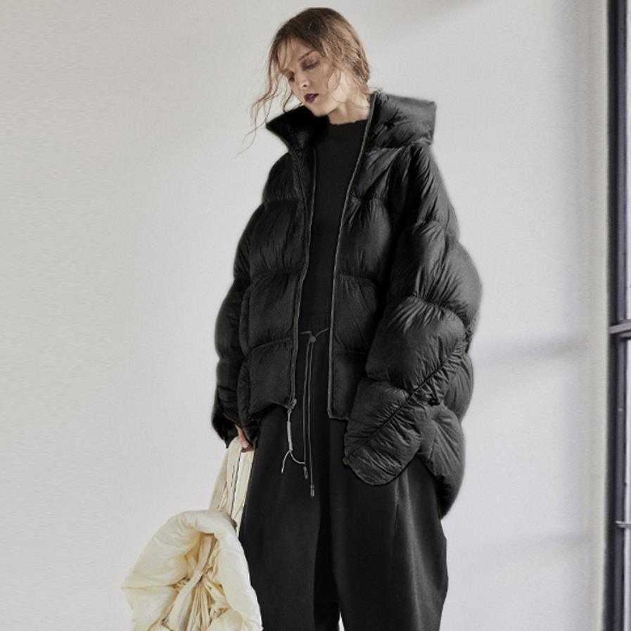 Parkas Winter thick warm loose bread style white duck down coat female fashion casual oversied stand collar down coats F332, Beige
Parkas Winter thick warm loose bread style white duck down coat female fashion casual oversied stand collar down coats F332, Beige