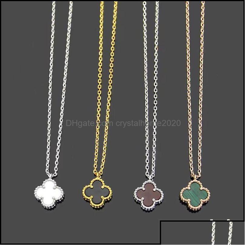 Pendant Necklaces Classic Clover Necklace Fashion Designer Womens High Quality 18K Gold Korean Jewelry Gift Drop Delivery Pendants Dhl9H
Pendant Necklaces Classic Clover Necklace Fashion Designer Womens High Quality 18K Gold Korean Jewelry Gift Drop Delivery Pendants Dhl9H