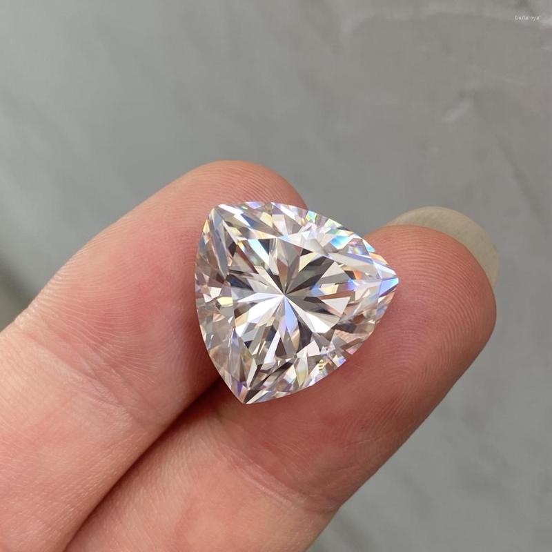 Loose Diamonds Meisidian 10x10mm D VVS1 Trillion Cut Moissanite 4 Carat GRA Diamond Stone
Loose Diamonds Meisidian 10x10mm D VVS1 Trillion Cut Moissanite 4 Carat GRA Diamond Stone
