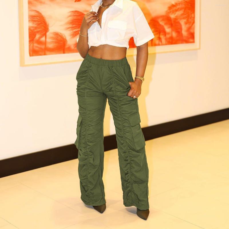 Women' Pants Vintage Cargo Women Fashion Streetwear Loose Pleated Pockets Wide Leg High Waist Straight Y2k Casual Trousers Overalls, Black
Women' Pants Vintage Cargo Women Fashion Streetwear Loose Pleated Pockets Wide Leg High Waist Straight Y2k Casual Trousers Overalls, Black