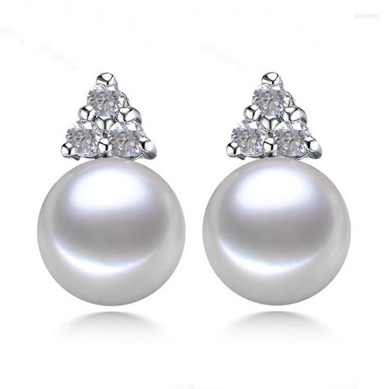 Stud Earrings Luxury Zircon Wedding Pearl For Women S925 Sterling Silver 8-9mm Perfect Natural
Stud Earrings Luxury Zircon Wedding Pearl For Women S925 Sterling Silver 8-9mm Perfect Natural