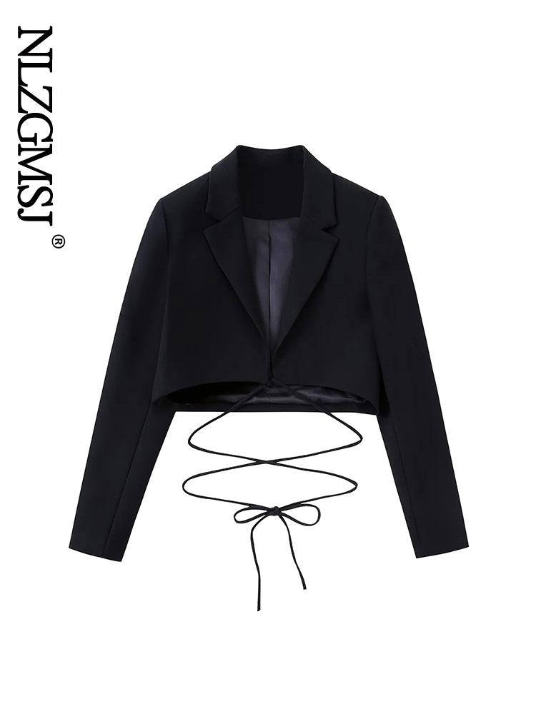 Pants Nlzgmsj Cropped Blazer Women Cross Tie Jacket Women Fashion 2022 Streetwear Female Blazers Long Sleeve Blazer Women, Short
Pants Nlzgmsj Cropped Blazer Women Cross Tie Jacket Women Fashion 2022 Streetwear Female Blazers Long Sleeve Blazer Women, Short