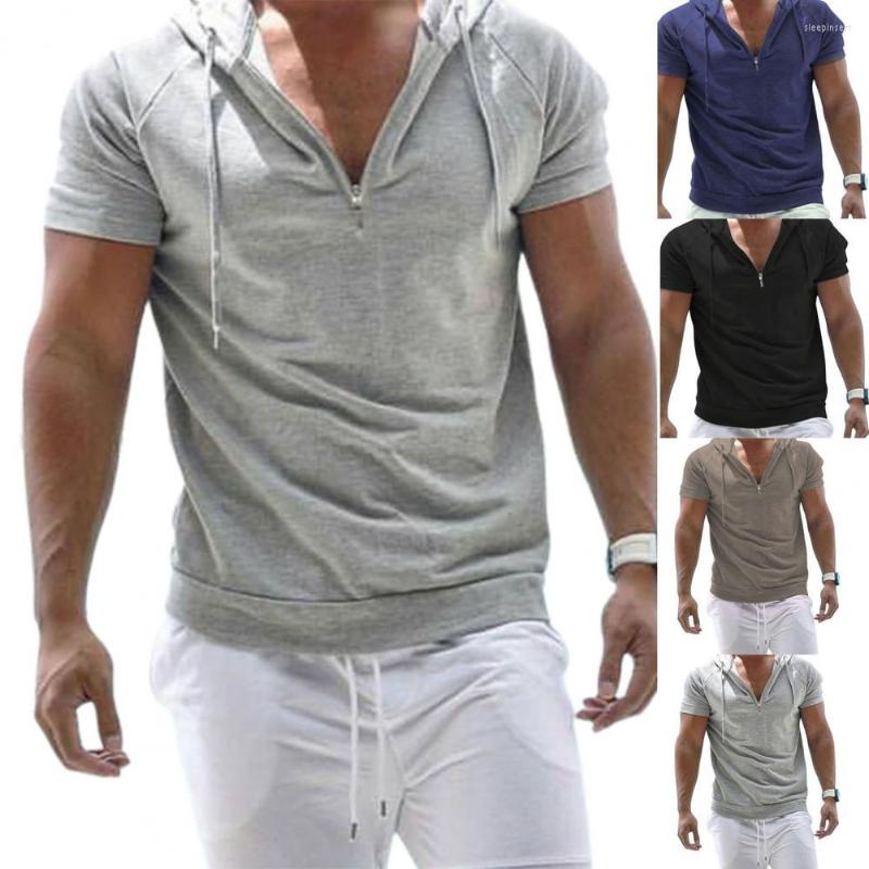 Men's Casual Shirts 2023 Men's Blouse Cotton Men Hoodie Short Sleeve Close-fitting Pullover Hooded Summer T-shirt Male Garment, Blue
Men's Casual Shirts 2023 Men's Blouse Cotton Men Hoodie Short Sleeve Close-fitting Pullover Hooded Summer T-shirt Male Garment, Blue