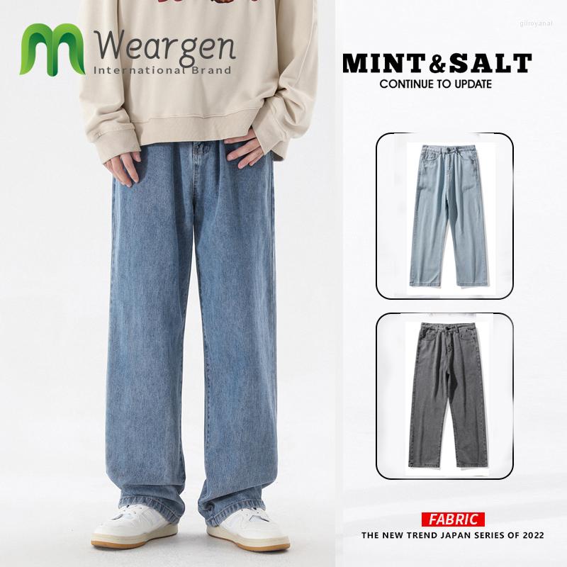 Men' Jeans Men Solid -3XL Ankle-length Denim Trendy All-match Trousers Casual Students Korean Style Streetwear Boyfriend 882, Gray
Men' Jeans Men Solid -3XL Ankle-length Denim Trendy All-match Trousers Casual Students Korean Style Streetwear Boyfriend 882, Gray