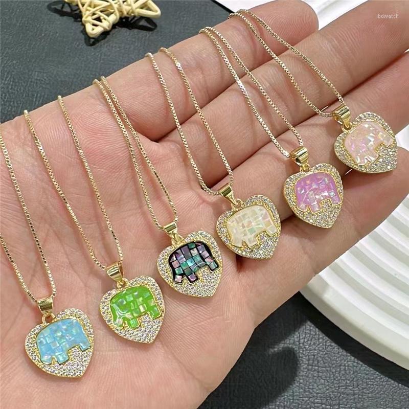 Chains 5Pcs Classic Elephant Colorful Shell Charms Jewelry Necklace Trendy Personalized Necklaces For Women Men
Chains 5Pcs Classic Elephant Colorful Shell Charms Jewelry Necklace Trendy Personalized Necklaces For Women Men