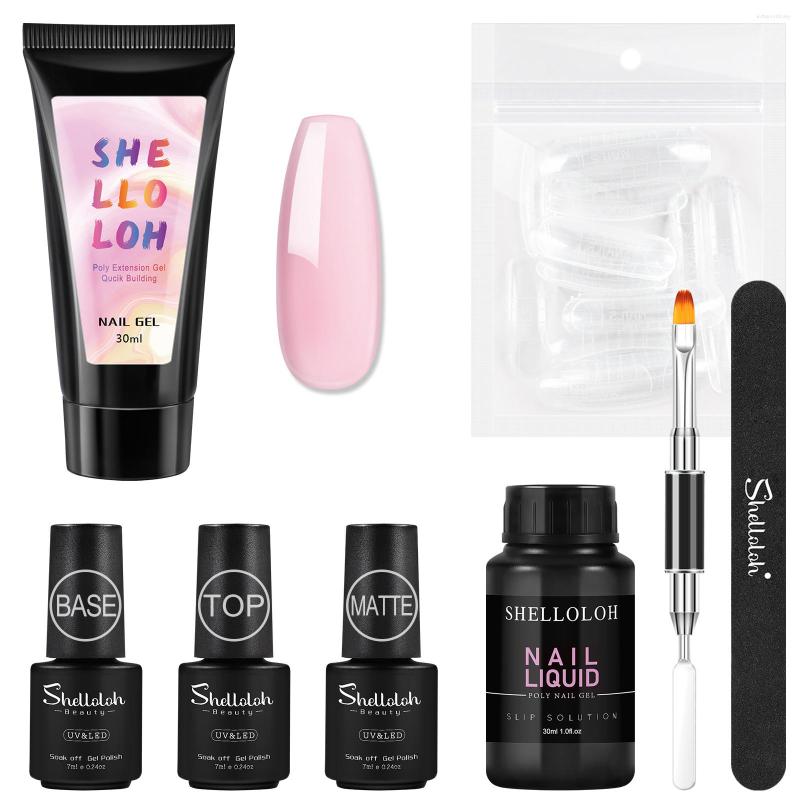 Nail Art Kits Poly UV Gel KitGel Extension Set Slip Solution Builder Top And Base Coat Tool Full Kit
Nail Art Kits Poly UV Gel KitGel Extension Set Slip Solution Builder Top And Base Coat Tool Full Kit