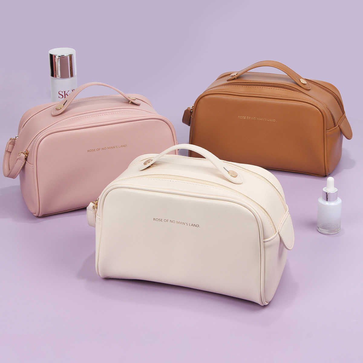 Daytime luggage, cosmetic bag, color, large capacity, washbag, high sense of storage 230420, Milky white super capacity
Daytime luggage, cosmetic bag, color, large capacity, washbag, high sense of storage 230420, Milky white super capacity