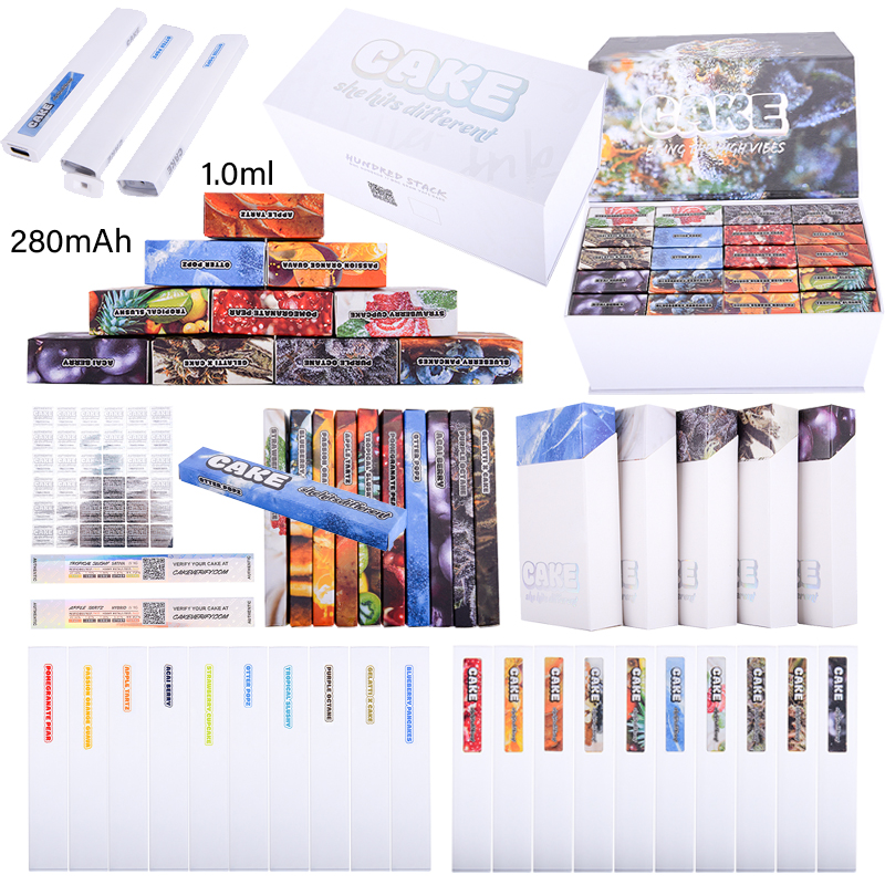 Cake She Hits Different Sause Bar Disposable Vape Pen Rechargeable 280mAh Battery Empty 1.0ml Start Kits Electronic Cigarettes Device Pods
Cake She Hits Different Sause Bar Disposable Vape Pen Rechargeable 280mAh Battery Empty 1.0ml Start Kits Electronic Cigarettes Device Pods