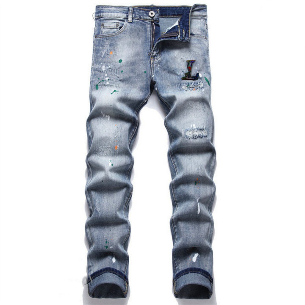 AAA 2023 Spring Fashion Cotton Men's Jeans Slim Fit Elastic Bee Business Pants Classic Style Men's Denim Grey, Gray
AAA 2023 Spring Fashion Cotton Men's Jeans Slim Fit Elastic Bee Business Pants Classic Style Men's Denim Grey, Gray