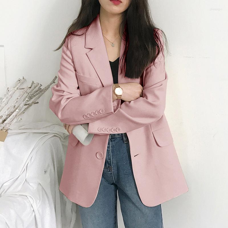 Women's Suits Casual Blazer Jacket Women Autumn Office Lady Pink Blazers Female Work Suit Coat Ladies Slim Outerwear Korean Style 2023
Women's Suits Casual Blazer Jacket Women Autumn Office Lady Pink Blazers Female Work Suit Coat Ladies Slim Outerwear Korean Style 2023