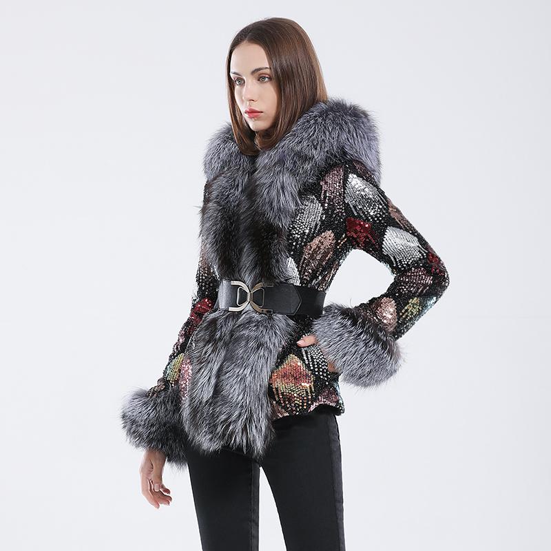 Fur 2022 winter new fox fur collar coat longsleeved women's color coat fur parka winter coat
Fur 2022 winter new fox fur collar coat longsleeved women's color coat fur parka winter coat