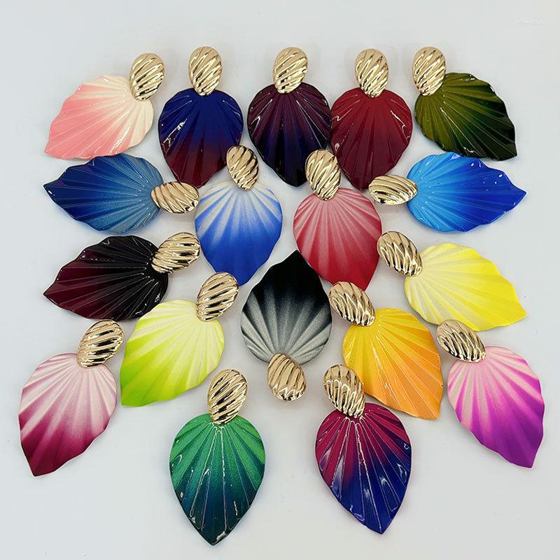 Dangle Earrings Spring Summer Trendy Girls Statement Gradient Leaves Metal Alloy For Women Jewelry Gifts
Dangle Earrings Spring Summer Trendy Girls Statement Gradient Leaves Metal Alloy For Women Jewelry Gifts
