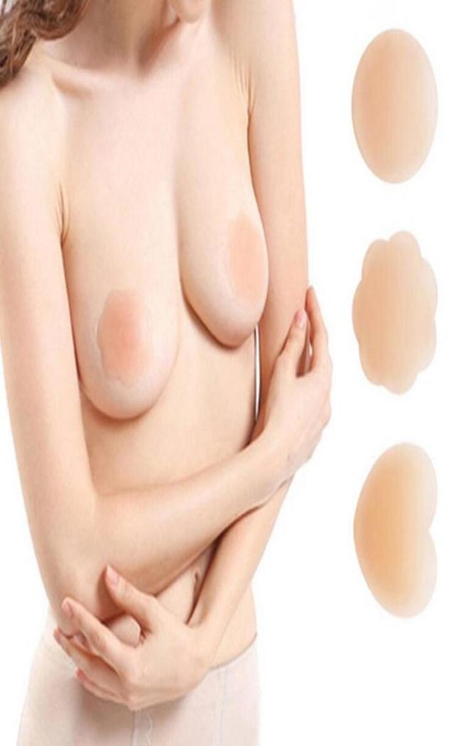 

Women Reusable Invisible Adhesive Silicone Breast Chest Sticker Nipple Cover Bra Pasties Pad Petal Mat Stickers Accessories9785868