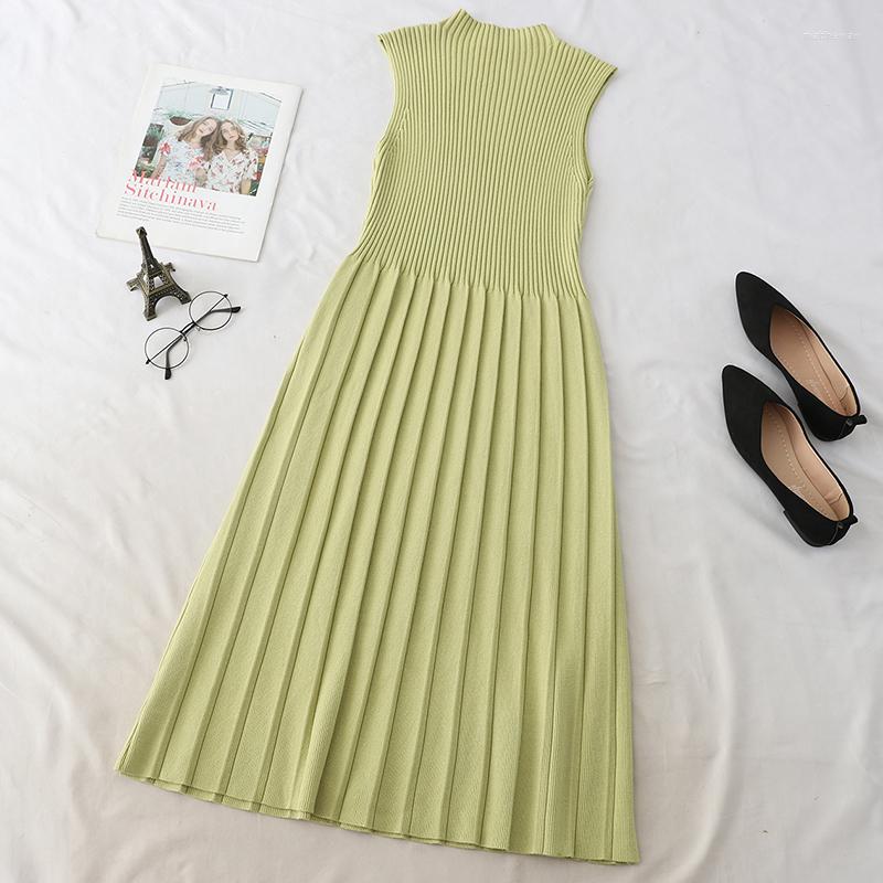 Casual Dresses Syeazeam Women Knitted Dress French Elegance Robe Spring Gentle Temperament Slim Trend Versatile Solid Pleated, Black
Casual Dresses Syeazeam Women Knitted Dress French Elegance Robe Spring Gentle Temperament Slim Trend Versatile Solid Pleated, Black