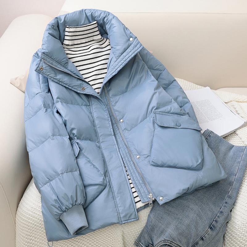 Parkas SEDUTMO Winter Short Duck Down Coat Women Ultra Light Thin Slim Jackets Autumn Casual Puffer Jacket Pocket Parkas ED1702, White
Parkas SEDUTMO Winter Short Duck Down Coat Women Ultra Light Thin Slim Jackets Autumn Casual Puffer Jacket Pocket Parkas ED1702, White