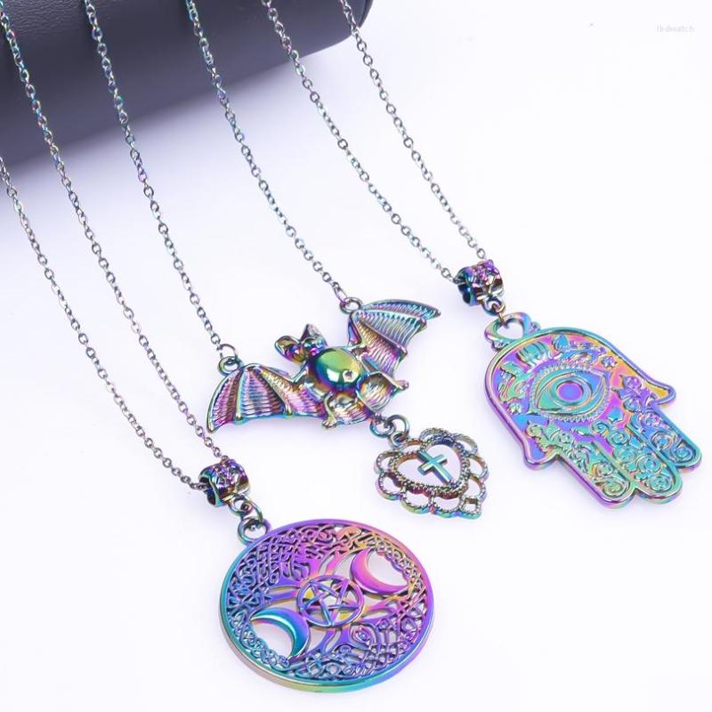 Chains Goth The Goddess Of Moon Star Pentagram Pendant Grunge Necklaces Diy Hand Fatima Wicca Bat Women Collares Jewelry Making
Chains Goth The Goddess Of Moon Star Pentagram Pendant Grunge Necklaces Diy Hand Fatima Wicca Bat Women Collares Jewelry Making