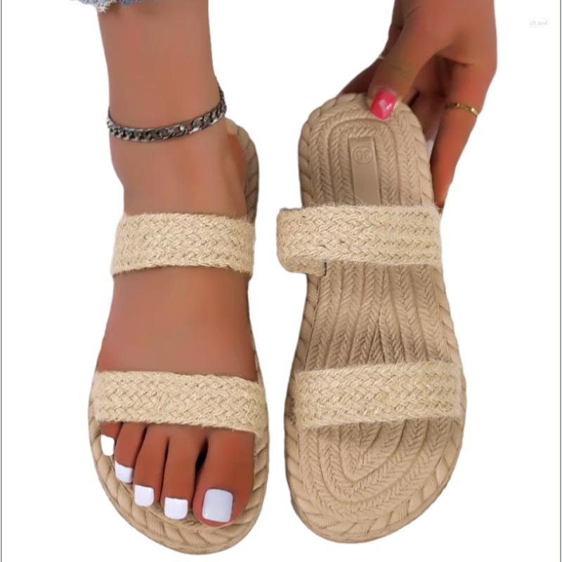 Sandals Women Flats Weave Slippers 2023 Summer Brand Platform Shoes Outdoor Slides Beach Sports Casual Flip Flops, Beige
Sandals Women Flats Weave Slippers 2023 Summer Brand Platform Shoes Outdoor Slides Beach Sports Casual Flip Flops, Beige
