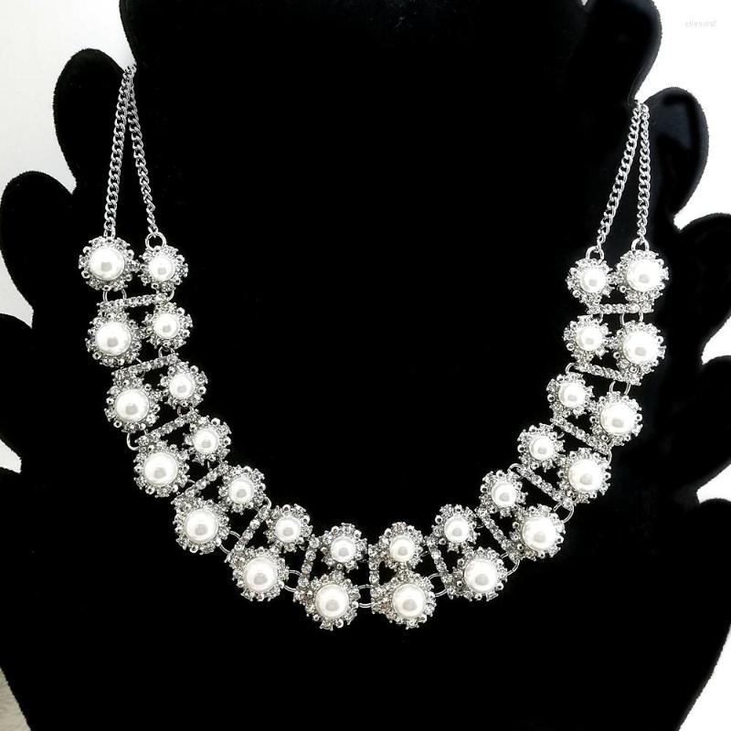 Choker Renya Fashion Pearl Beads 2 Rows Short Necklace For Women Wedding Party Crystal Bridal Statement Jewelery Costume Gift
Choker Renya Fashion Pearl Beads 2 Rows Short Necklace For Women Wedding Party Crystal Bridal Statement Jewelery Costume Gift