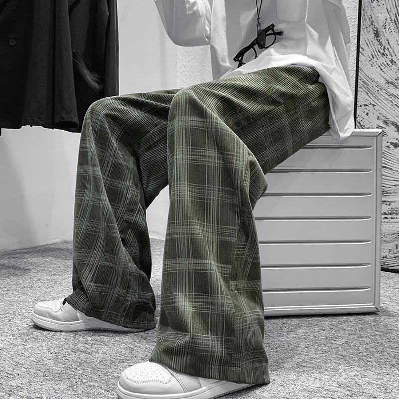 Women' Pants Corduroy Spring Wide Leg High Street Plaid Straight Casual Women' Loose Woman Clothes Trouser Suits Emo Y2k, Black
Women' Pants Corduroy Spring Wide Leg High Street Plaid Straight Casual Women' Loose Woman Clothes Trouser Suits Emo Y2k, Black