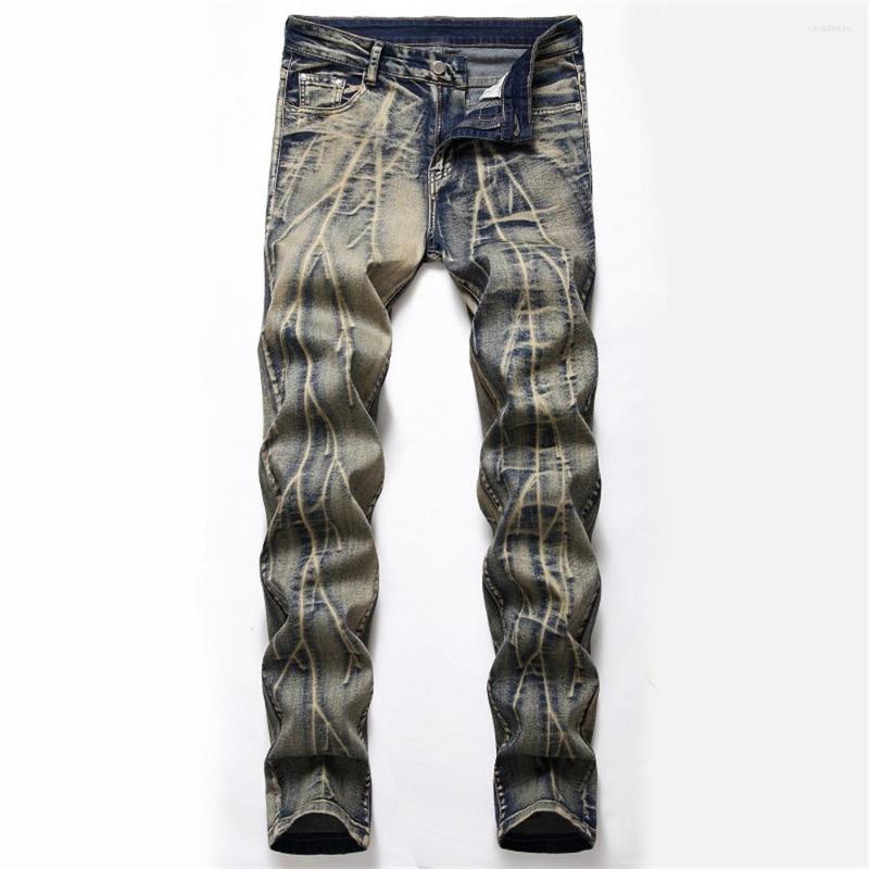 Men's Jeans Spring And Autumn Stretch Light Color Straight Nostalgic Grinding White Pants Denim Fold Design
Men's Jeans Spring And Autumn Stretch Light Color Straight Nostalgic Grinding White Pants Denim Fold Design