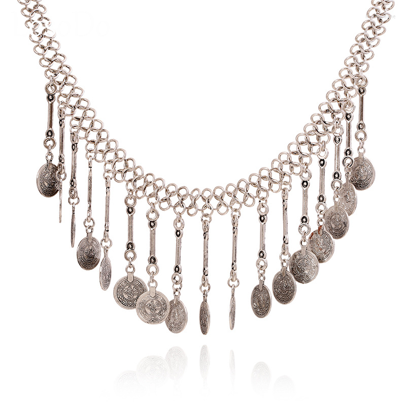 Pendant Necklaces LosoDo European And American Retro Ethnic Style Tassel Money Coin Necklace Female Fashion Personality Wild Jewelry
Pendant Necklaces LosoDo European And American Retro Ethnic Style Tassel Money Coin Necklace Female Fashion Personality Wild Jewelry