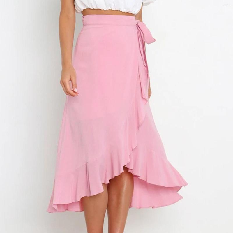 Skirts Solid Color Maxi Skirt Lace Up Summer Lightweight Irregular Flowy Asymmetric Wrap For Women Party, Black
Skirts Solid Color Maxi Skirt Lace Up Summer Lightweight Irregular Flowy Asymmetric Wrap For Women Party, Black
