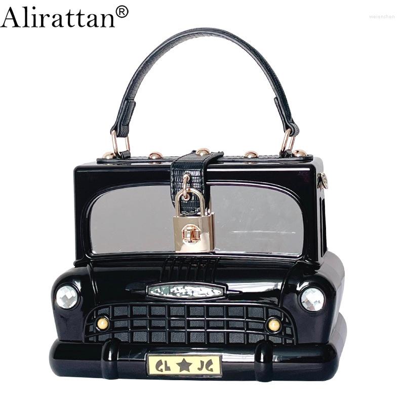 Evening Bags Alirattan Trend Acrylic Crossbody For Women 2023 Designer Fashion Ladies Car Shape Casual Shoulder Handbags, Black
Evening Bags Alirattan Trend Acrylic Crossbody For Women 2023 Designer Fashion Ladies Car Shape Casual Shoulder Handbags, Black