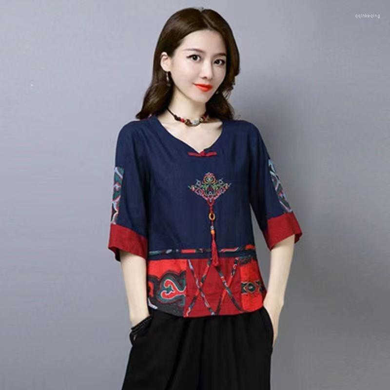Ethnic Clothing Chinese Costume Style Ladies Clothes Linen For Women Spring Summer Hanfu Tang Suit Female Trend Vintage Top
Ethnic Clothing Chinese Costume Style Ladies Clothes Linen For Women Spring Summer Hanfu Tang Suit Female Trend Vintage Top
