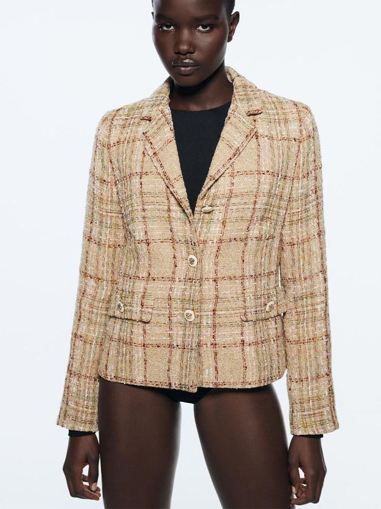 Pants 2022 Spring New Women's Fashion Versatile Lapel Long Sleeve Texture Short Slim Fit Casual Blazer, Multicolor
Pants 2022 Spring New Women's Fashion Versatile Lapel Long Sleeve Texture Short Slim Fit Casual Blazer, Multicolor