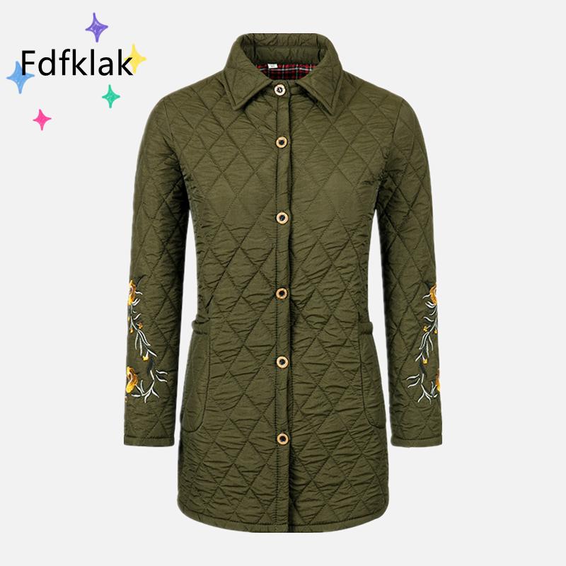 Leather Fdfklak 2021 Autumn Winter New Women's MidLength Large Size Plaid Quilted Embroidery StandUp Collar LongSleeved Cotton Jacket, Navy
Leather Fdfklak 2021 Autumn Winter New Women's MidLength Large Size Plaid Quilted Embroidery StandUp Collar LongSleeved Cotton Jacket, Navy