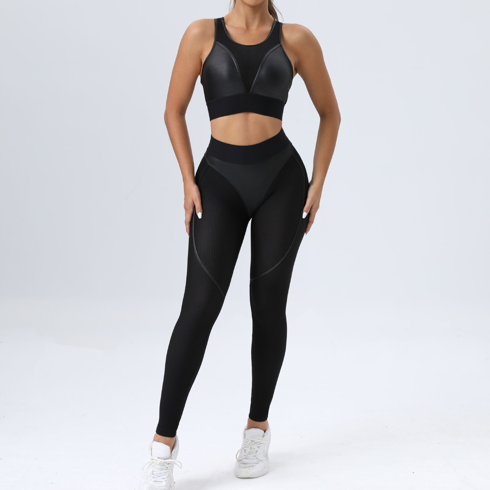 Yoga Outfits Gym Sets Womens Outfits Lycra Mesh Sport Set Women Transparent Workout Clothes for Women Tracksuit Sportswear Black 230420, Light green
Yoga Outfits Gym Sets Womens Outfits Lycra Mesh Sport Set Women Transparent Workout Clothes for Women Tracksuit Sportswear Black 230420, Light green