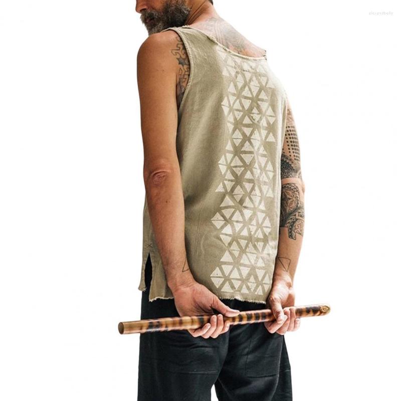 Men's Tank Tops Stylish Men Vest Soft All Match Sleeveless Sweat Absorbing Shirt Middle-aged Male Accessories, Beige
Men's Tank Tops Stylish Men Vest Soft All Match Sleeveless Sweat Absorbing Shirt Middle-aged Male Accessories, Beige