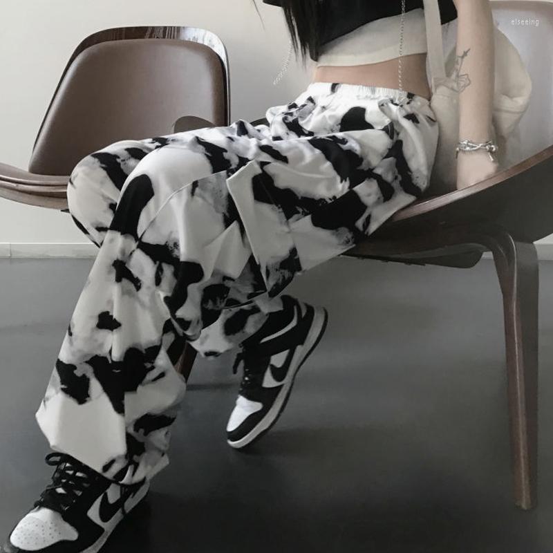 Women' Pants Black Harajuku Tie Dye Street Y2k Women' High Waist Soft Loose Trouser Suits Drawstring Vintage Cargo Sweatpants
Women' Pants Black Harajuku Tie Dye Street Y2k Women' High Waist Soft Loose Trouser Suits Drawstring Vintage Cargo Sweatpants