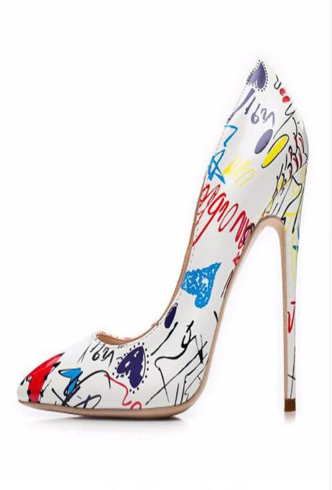 New Graffiti Womens Heels Shoes Wedding Pumps Women Shoes Pointed Toe 42 Size Sexy Stiletto Heels Party Shoes Sapato Feminino Salt7084801, Blue
New Graffiti Womens Heels Shoes Wedding Pumps Women Shoes Pointed Toe 42 Size Sexy Stiletto Heels Party Shoes Sapato Feminino Salt7084801, Blue