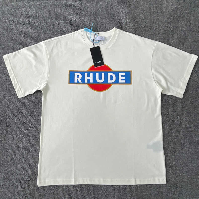 Designer Fashion Clothing Tees Hip hop TShirts Rhude American Summer Vintage Racer Loose Fitting T-shirt Men's Women's Trendy Label Loose Streetwear, Milky white
Designer Fashion Clothing Tees Hip hop TShirts Rhude American Summer Vintage Racer Loose Fitting T-shirt Men's Women's Trendy Label Loose Streetwear, Milky white