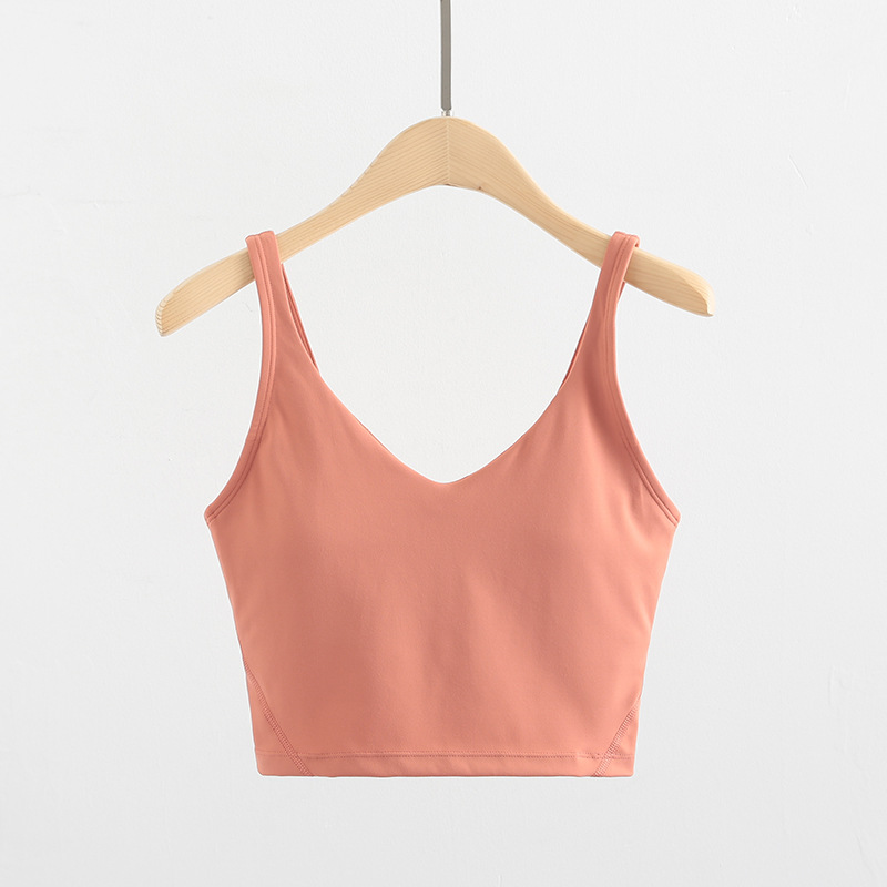 Womens Tanks Summer Yoga Clothes Sports Underwear Womens Beautiful Back Running Top Styling Fitness Bra Vest