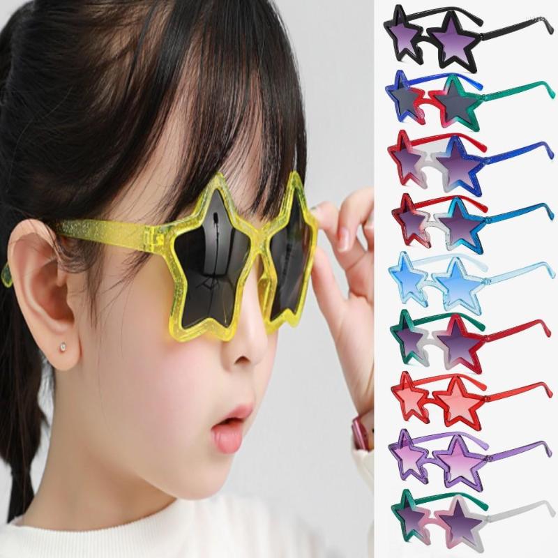 Sunglasses Street Beat Fashion Personality Five-pointed Star Children Girl Boy Lovely Tinted Color Plastic Frame Kid Sun Glasses
Sunglasses Street Beat Fashion Personality Five-pointed Star Children Girl Boy Lovely Tinted Color Plastic Frame Kid Sun Glasses