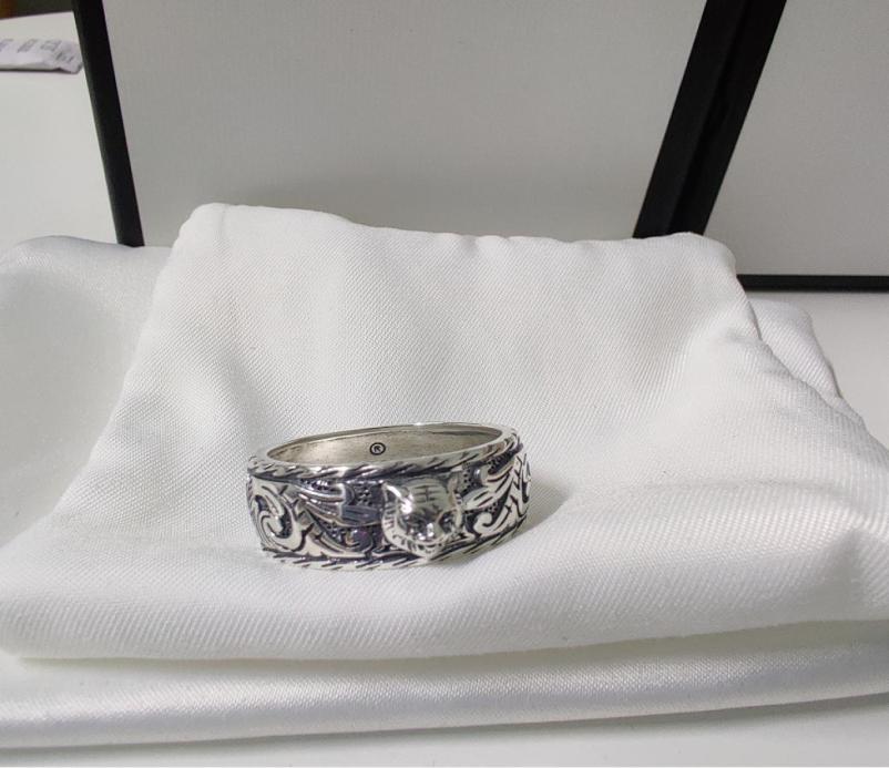 Stones Tiger Head 925 Sterling Silver Ring Couple Personality Retro Ring Man and Woman Ring Fashion Jewelry Supply2530751
Stones Tiger Head 925 Sterling Silver Ring Couple Personality Retro Ring Man and Woman Ring Fashion Jewelry Supply2530751